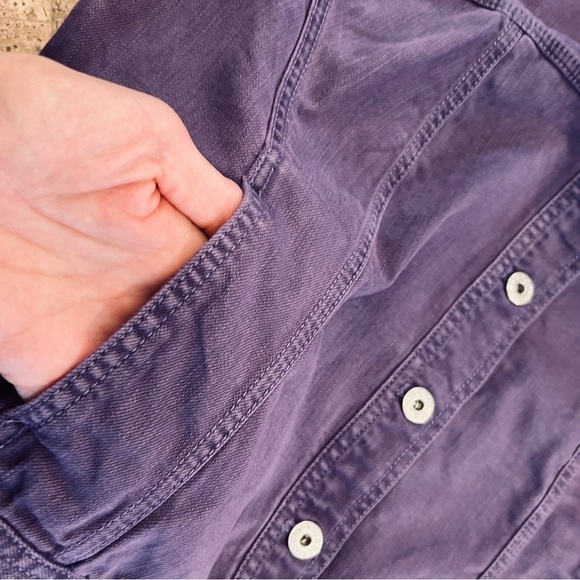 Classic Chico’s Platinum Denim Jacket – Size Large (Chico’s 2) - Picture 3 of 8